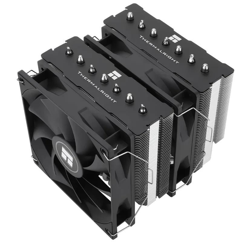 Thermalright ▫️ Phantom Spirit 120 SE – Refrigerador a ar para CPU com 7 tubos de calor, duas ventoinhas PWM de 120 mm, tecnologia AGHP 4.0, compatível com AMD AM4, AM5 e Intel 1700, 1150, 1151 e 1200