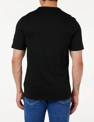 Calvin Klein ▫️ Camiseta de manga curta para homem, corte regular, com logótipo em forma de etiqueta 4