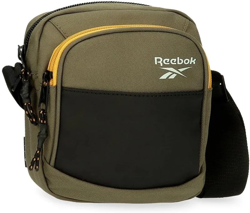 Reebok ▫️ Saco de ombro pequeno Hamilton Verde 15x19,5x6 cms Poliéster