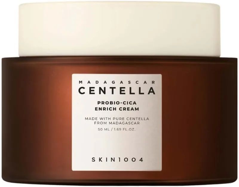 SKIN1004 ▫️ Madagascar Centella Probio-Cica Enrich Cream - Creme reparador para o rosto, 50 ml