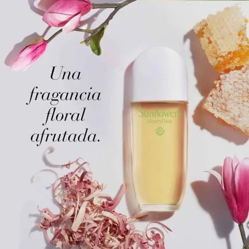 Elizabeth Arden ▫️ Sunflowers HoneyDaze, fragrância frutada e floral para mulher, com flor de magnólia e jasmim, 100 ml 4
