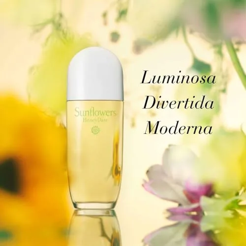 Elizabeth Arden ▫️ Sunflowers HoneyDaze, fragrância frutada e floral para mulher, com flor de magnólia e jasmim, 100 ml 5