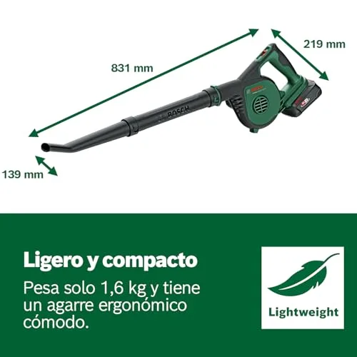 Bosch ▫️ Soprador de folhas a bateria UniversalLeafBlower 18V-130 6