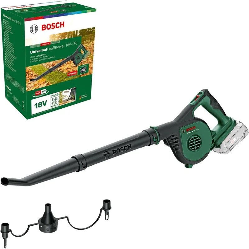 Bosch ▫️ Soprador de folhas a bateria UniversalLeafBlower 18V-130