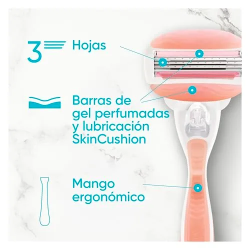 Gillette Venus ▫️ Comfortglide Spa Breeze Lâminas de barbear para mulher, embalagem de 10 3
