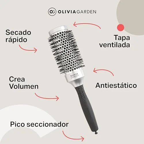 Olivia Garden ▫️ Essential Blowout Classic - Secagem rápida, antiestático, volume para o cabelo 7