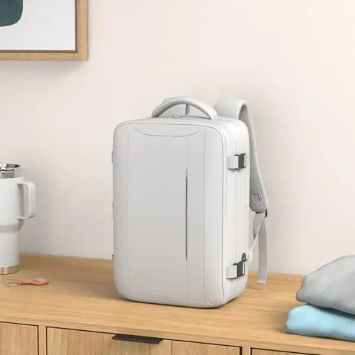 Lossga ▫️ Mochila de viagem para cabine de avião 40x20x25 para a Ryanair – Mochila de viagem, mala de mão, mochilas de viagem, bolsa para homem e mulher 2
