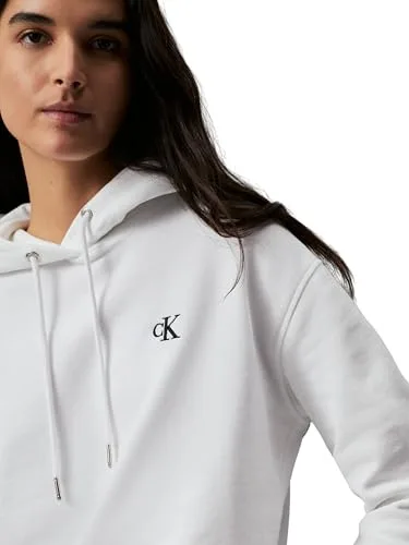 Calvin Klein ▫️ Camisola com capuz para mulher CK Embroidery 4