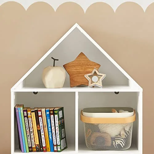 SoBuy ▫️ Estante infantil com portas, com capacidade para até 70 kg, 60 x 30 x 103 cm 6