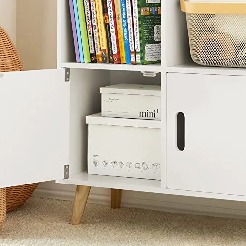 SoBuy ▫️ Estante infantil com portas, com capacidade para até 70 kg, 60 x 30 x 103 cm 7