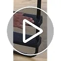 Hudora ▫️ Escada Universal Antiderrapante para Trampolins - Escada com Altura Ajustável e Degraus Largos - Resistente aos Raios UV 7