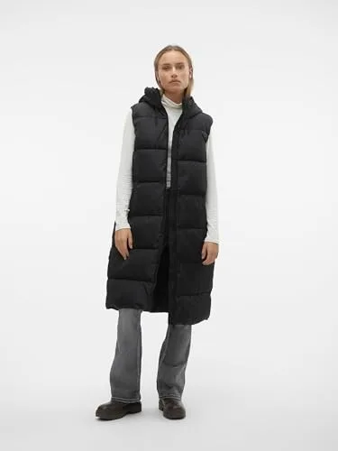 VERO MODA ▫️ Vmligaane Waistcoat Noos Colete acolchoado para mulher 5