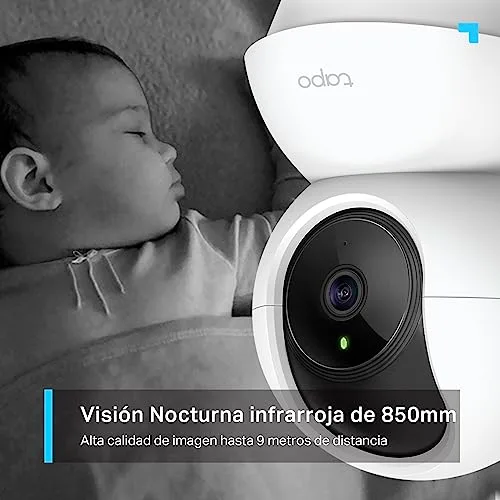 Tapo ▫️ C210P2 - Câmara de vigilância Wi-Fi para interior com visão de 360º, 2K 3MP, deteção por IA 5