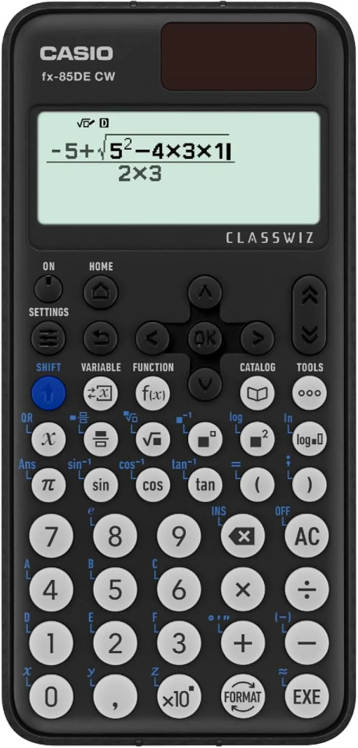 Casio ▫️ FX-85DE CW ClassWiz — calculadora científica e técnica