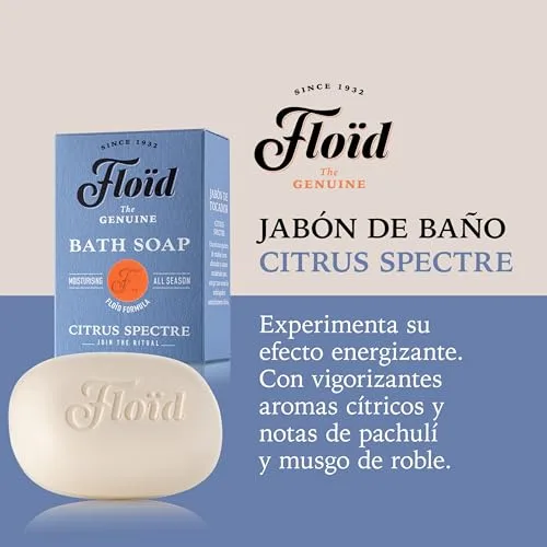 Floïd ▫️ Floid Citrus Spectre Bath Sopa Pastilla Sabonete de Banho com Karité, 1 unidade 2