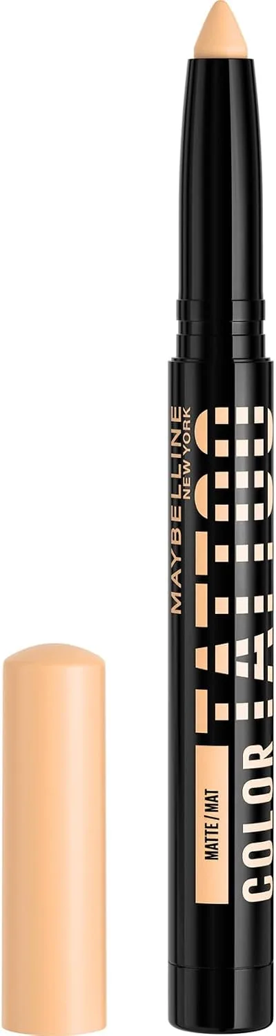 MAYBELLINE ▫️ New York, Color Tattoo Stix, Stick Multiusos 2 em 1, Sombra de olhos + delineador, Duração de 24 horas, Tom: I Am Confident