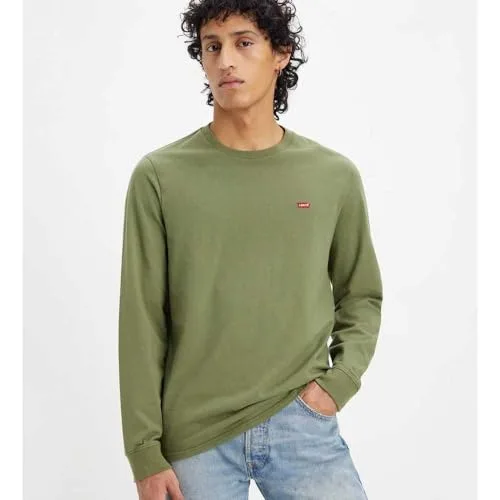 Levi's ▫️ Camiseta de manga comprida Original Housemark para homem 5