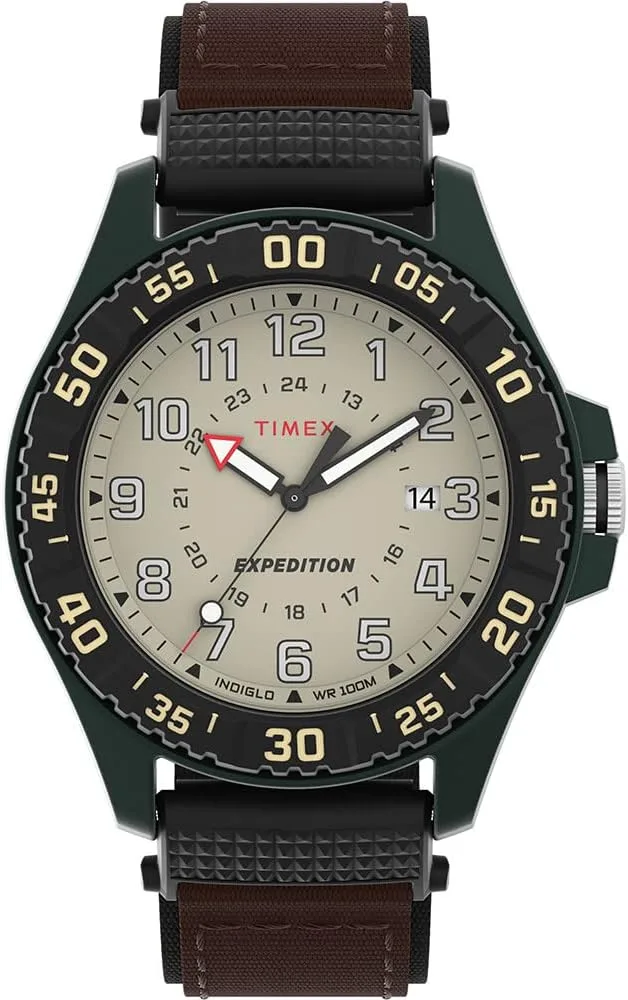 Timex ▫️ Relógio Expedition Acadia para homem, 42 mm