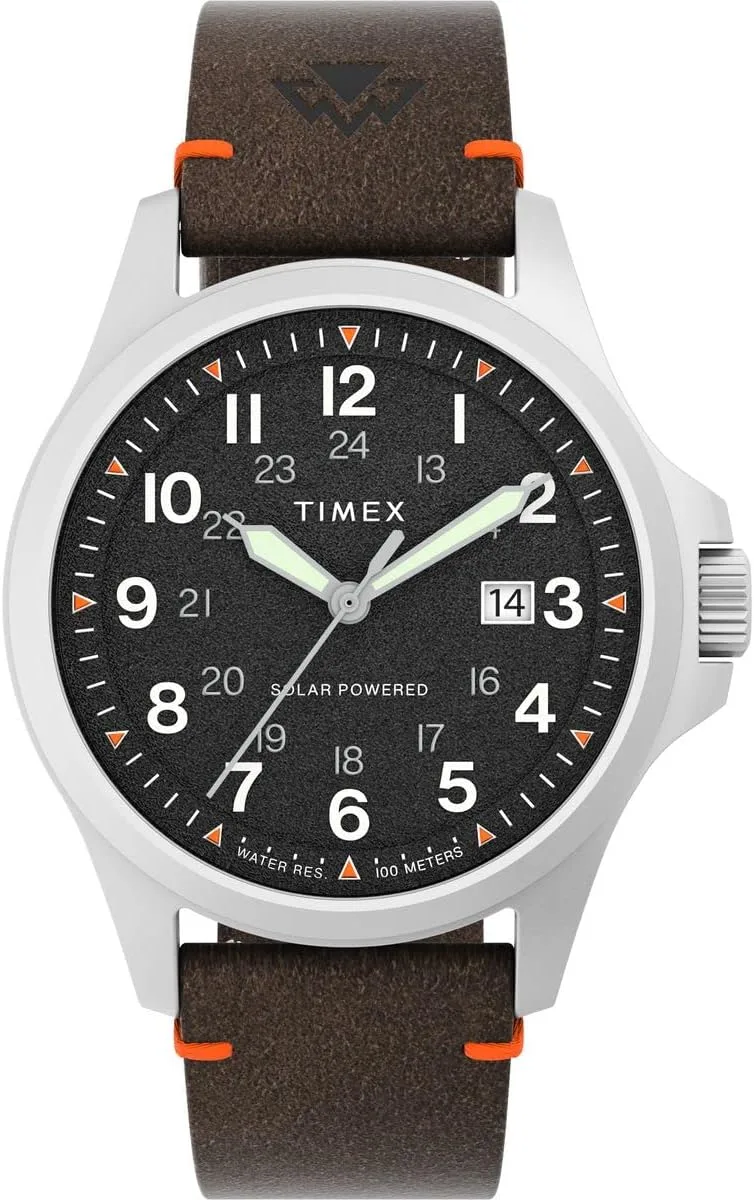 Timex ▫️ Relógio Solar Expedition Field Post de 41 mm para homem