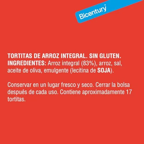 Bicentury ▫️ Panquecas de arroz integral (12 unidades) 5