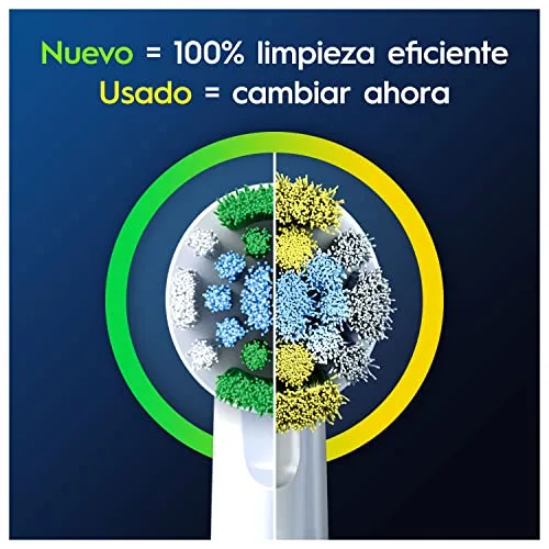 Oral-B ▫️ Precision Clean: Cabeças de escova de substituição originais, brancas, embalagem de 12 5