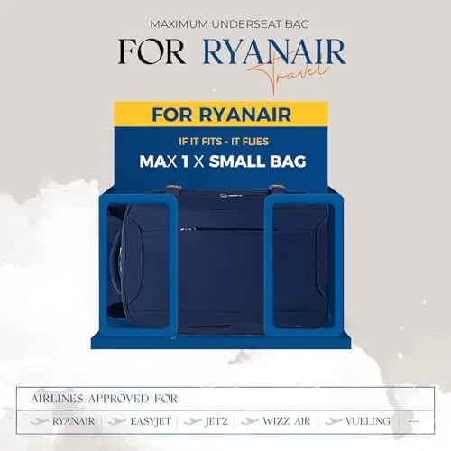 VMIKIV ▫️ Mochila 40x30x20 para a Ryanair, 24 L 2