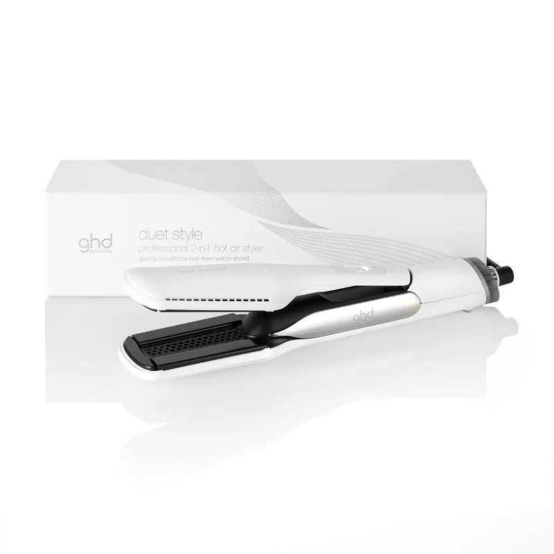 ghd ▫️ Duet Style - Alisador e secador 2 em 1, do cabelo molhado ao penteado sem danos térmicos, sem frizz, com mais brilho - Para todos os tipos de cabelo - (Ficha europeia)