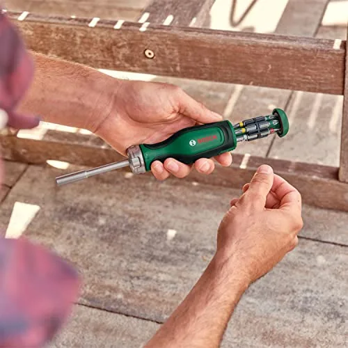 Bosch Professional ▫️ Chave de fendas de catraca da Bosch com 12 pontas 3
