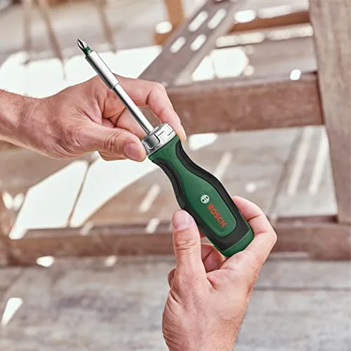 Bosch Professional ▫️ Chave de fendas de catraca da Bosch com 12 pontas 4