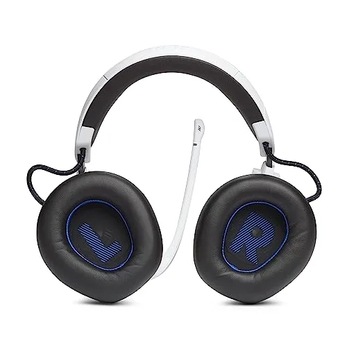JBL ▫️ Quantum 910P Auscultadores sem fios com Bluetooth para PlayStation, cancelamento ativo de ruído, QuantumSOUND Signature, 39 horas de autonomia, branco 3