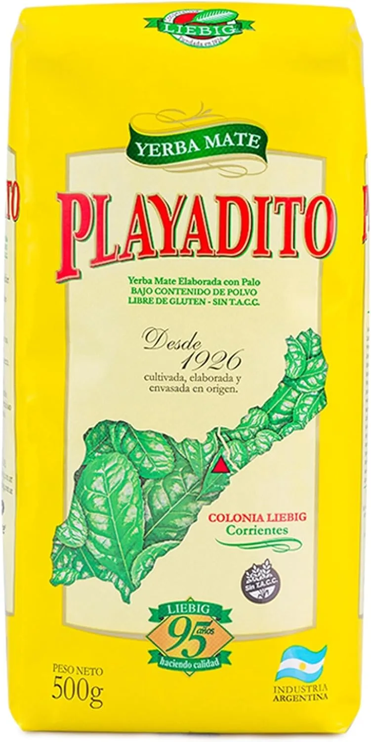 Playadito ▫️ Yerba Mate 500 g | Ideal para quem está a começar | Sabor suave | Energia natural | Yerba Mate da Argentina