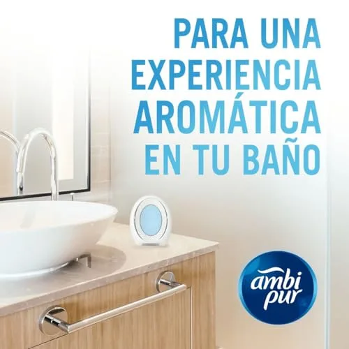 AMBI-PUR ▫️ Ambi Pur Casa de Banho - Ambientador de ação contínua com aroma a limpo - 8 unidades 6