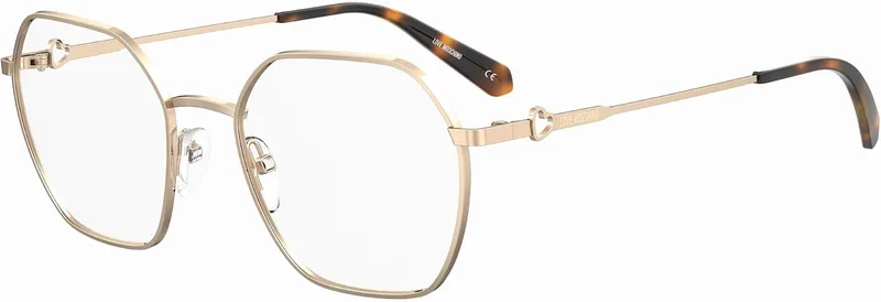 Love Moschino ▫️ Óculos de grau MOSCHINO LOVE MOL614 000 ROSE GOLD 52/19/140 para mulher