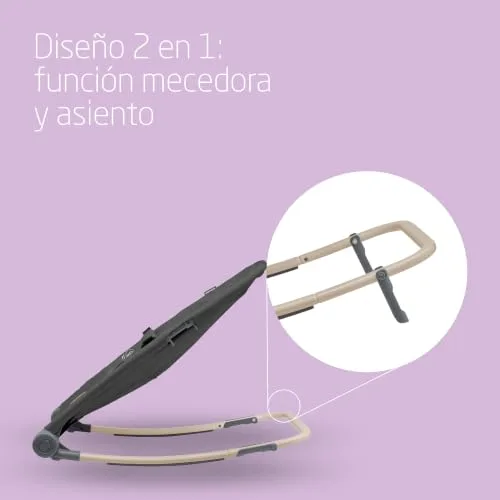 Maxi-Cosi ▫️ Loa, Cadeira de baloiço leve para bebés, 0–12 kg, Beyond Graphite 4