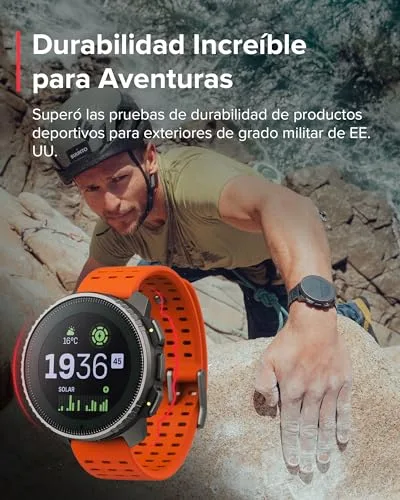 Suunto ▫️ Relógio desportivo Vertical - Smartwatch com GPS, GPS de dupla frequência, mapas offline gratuitos, autonomia de até 50 dias, caixa com resistência militar, resistente à água até 100 m 6