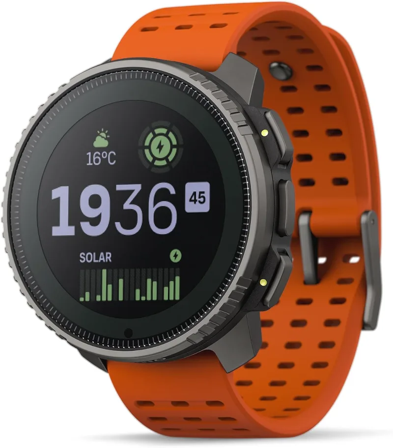 Suunto ▫️ Relógio desportivo Vertical - Smartwatch com GPS, GPS de dupla frequência, mapas offline gratuitos, autonomia de até 50 dias, caixa com resistência militar, resistente à água até 100 m