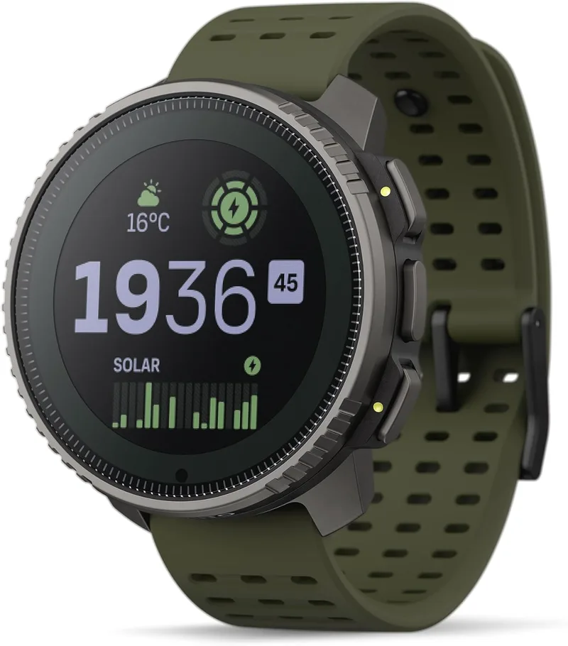 SUUNTO Vertical Sports Watch - Relógio desportivo com GPS, GPS de dupla frequência, mapas offline gratuitos, autonomia da bateria até 50 dias, caixa resistente às forças armadas, à prova de água até 100 m