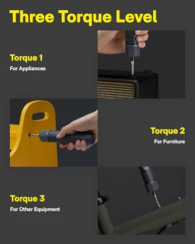 HOTO ▫️ Conjunto de chaves de fendas elétricas 3,6 V com 25 pontas, carregamento por USB-C 5