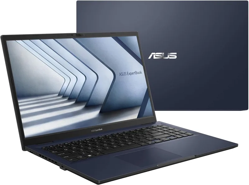 ASUS ▫️ ExpertBook B1 B1502CBA-EJ0424X - Portátil Full HD de 15,6" (Intel Core i3-1215U, 8GB RAM, 256GB SSD, Gráficos UHD, Windows 11 Pro) Black Star - Teclado QWERTY espanhol