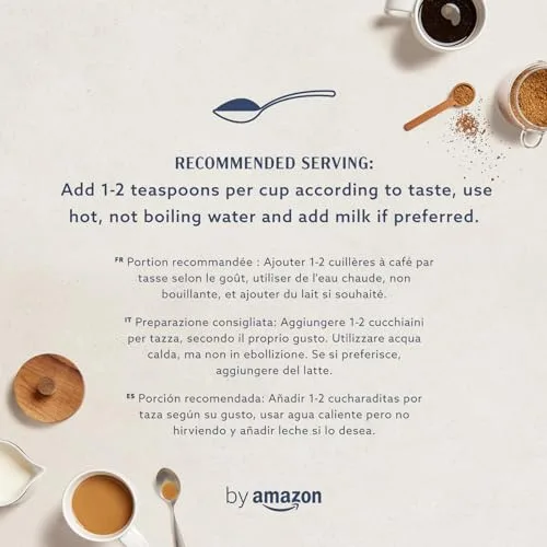 by Amazon ▫️ Da Amazon: Café solúvel descafeinado, 200 g, embalagem de 1, Certificado pela Rainforest Alliance 4