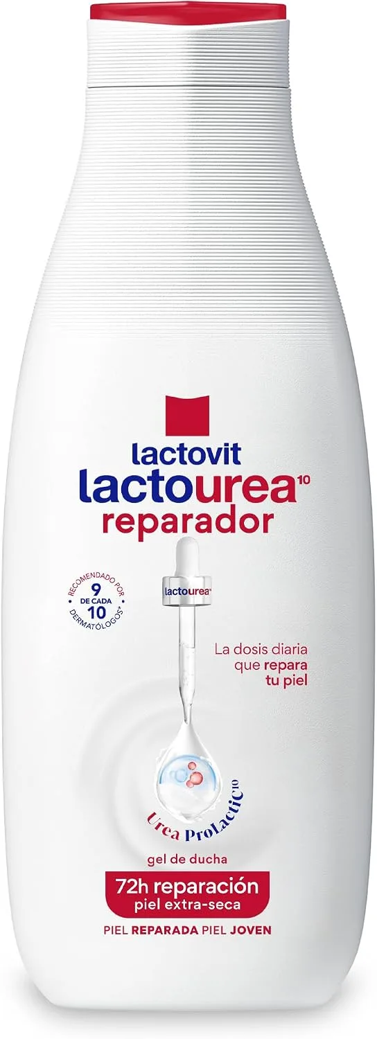Lactovit ▫️ Gel de Banho Reparador Lactourea Ureia ProLactic10 - 550 ml