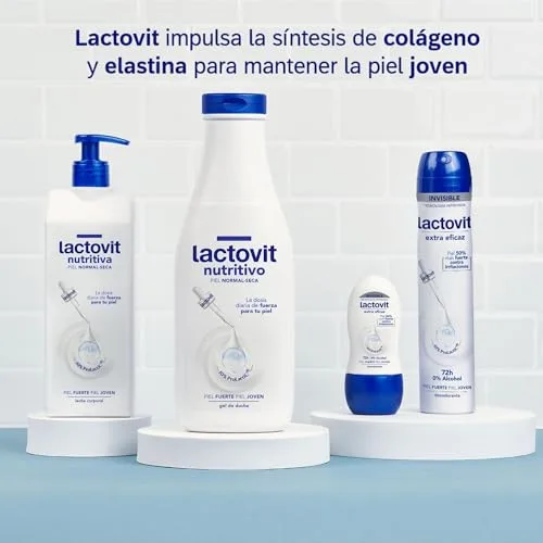 Lactovit ▫️ Gel de Banho Nutritivo ProLactic10 para Pele Normal e Seca - 550 ml 5