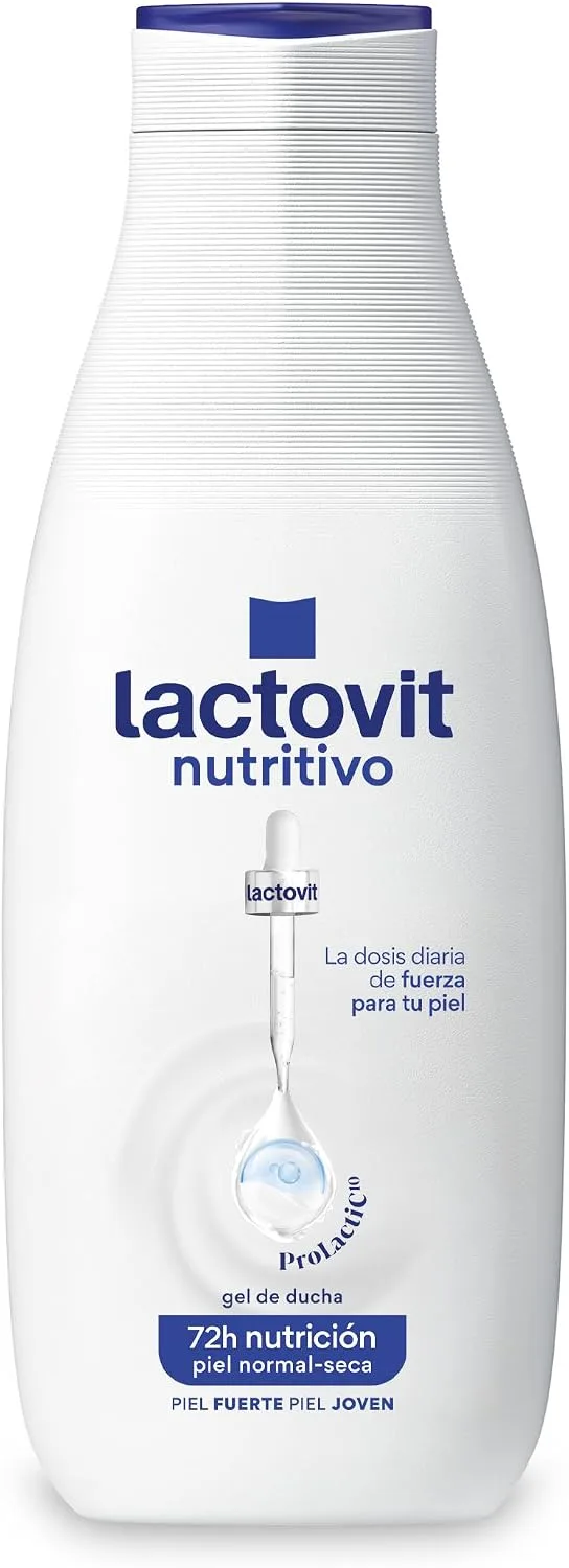 Lactovit ▫️ Gel de Banho Nutritivo ProLactic10 para Pele Normal e Seca - 550 ml