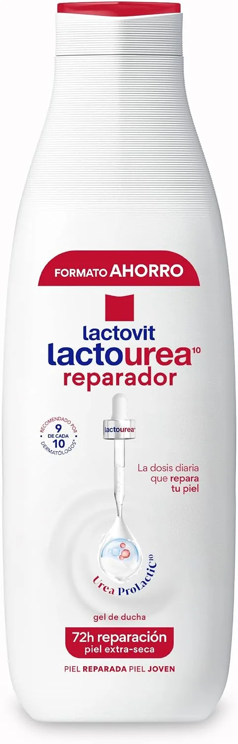 Lactovit ▫️ Gel de Banho Reparador Lactourea Urea ProLactic10 - 750 ml