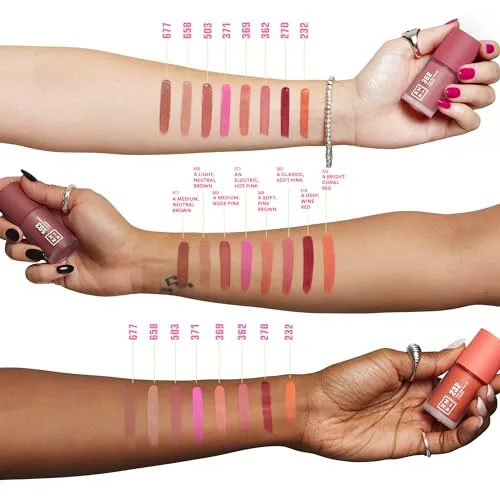 3ina ▫️ The No-Rules Cream 503 - Blush em creme Rosa Nude - 3 em 1 5