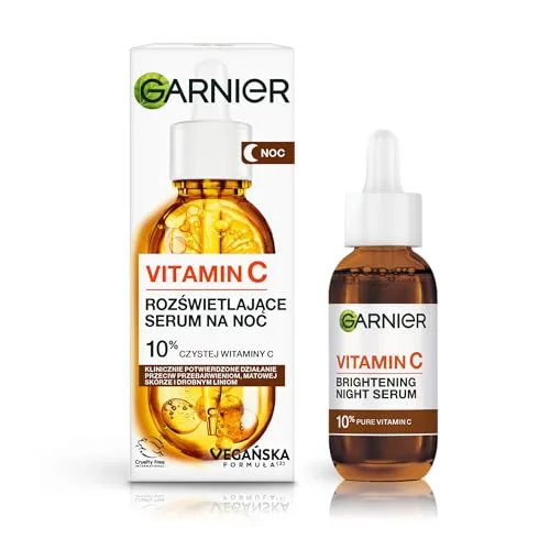 Garnier ▫️ Soro iluminador com vitamina C para a noite, 30 ml 2