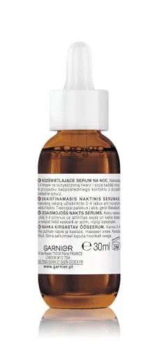 Garnier ▫️ Soro iluminador com vitamina C para a noite, 30 ml 4