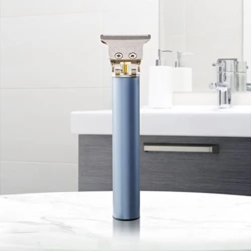 BARBERBOSS ▫️ Kit de higiene pessoal para homem, máquina de cortar cabelo com lâmina em T, 3 pentes-guia, carregamento por USB, corpo em metal elegante, máquina de cortar cabelo premium para homem, QR-2088 3