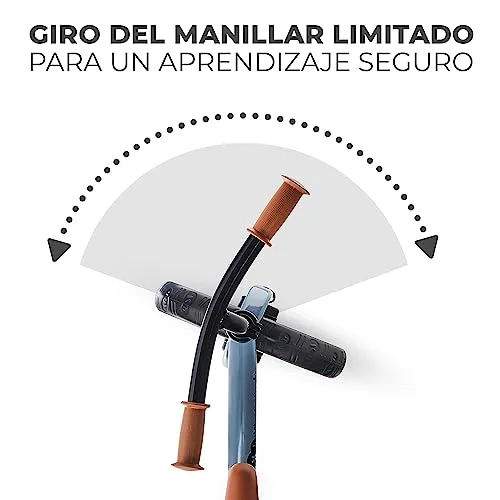 Kinderkraft ▫️ 2WAY Next Bicicleta sem pedais, Bicicleta infantil, Bicicleta para bebés, Quadro baixo, Ajustável, Selim macio, A partir dos 2 anos até 35 kg, Azul 4