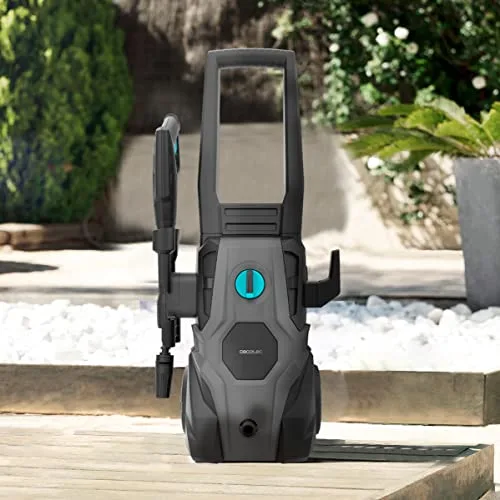 Cecotec ▫️ Máquina de Limpeza de Alta Pressão HydroBoost 1400 EasyGo. 1400 W, para casa, jardim ou carro, caudal de 426 l/h, pressão de 105 bar, bomba em alumínio, rodas, raio de ação de 11 m 6